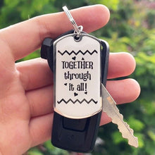 Load image into Gallery viewer, Couple&#39;s Personalized Cartoon Keychain - Hand in Hand
