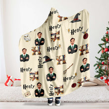 Load image into Gallery viewer, Personalized Wizarding World Blanket Hoodie - Magic Lovers
