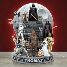 Load image into Gallery viewer, Embrace the Force: Personalized Epic Acrylic Light Box - Custom Gift for Star Wars Fans Light Box PopCulturePrints
