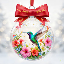 Load image into Gallery viewer, I Am Always With You – Personalized Cardinal Christmas Ornament Ornament PopCulturePrints

