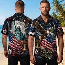Load image into Gallery viewer, Celebrate 250 Years of Freedom - Custom USA Hawaiian Shirt Hawaiian Shirts PopCulturePrints
