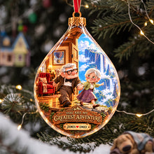 Load image into Gallery viewer, You Are My Greatest Adventure Christmas Ornament - Personalized Gifts For Couple 04hata131026 Ornament PopCulturePrints
