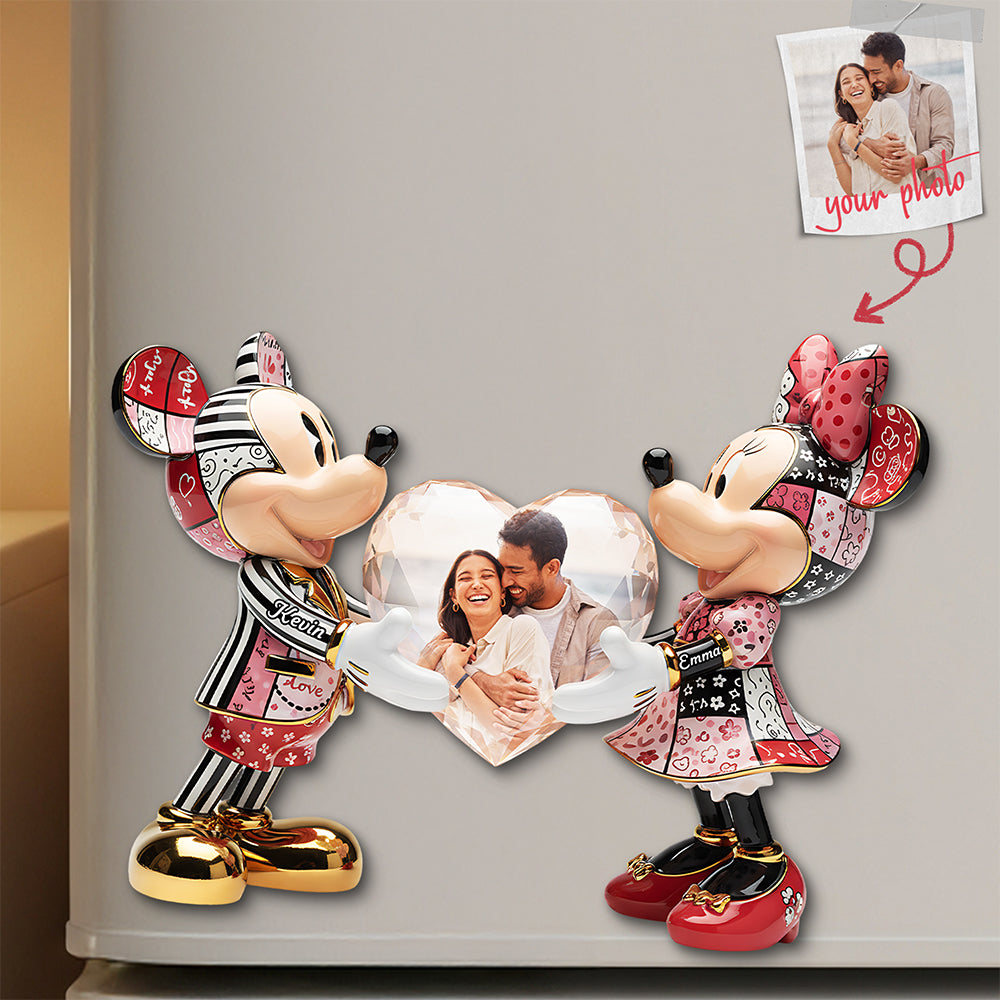 Family Forever - Personalized Photo Fridge Magnet - Perfect Gift for Loved Ones Fridge Magnet PopCulturePrints