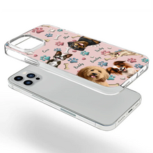 Load image into Gallery viewer, &quot;Celebrate Your Love for Pups!&quot; - Dog Mom &amp; Dog Dad Custom 3D Inflated Effect Printed Phone Case - Perfect Gift for Pet Lovers Clear Phone Case PopCulturePrints
