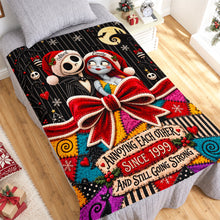 Load image into Gallery viewer, Annoyingly In Love Couple Blanket - Personalize Your Christmas Gift for Couples
