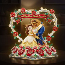 Load image into Gallery viewer, Dance Into Forever: Personalized Dancing Couple Acrylic Light Box Light Box PopCulturePrints
