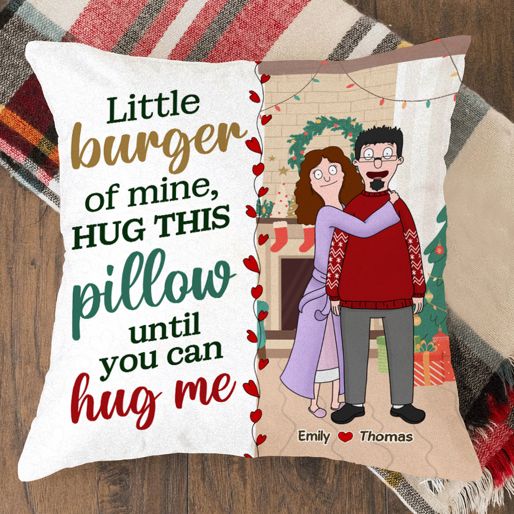 Custom Cartoon Couple Pillow - Perfect Personalized Valentine's Day Gifts Pillow PopCulturePrints