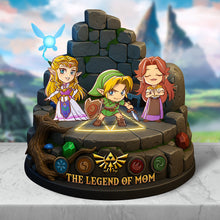 Load image into Gallery viewer, &quot;Every Hero Needs a Mom&quot; - Personalized Legend of Mom Plaque - Unique Gift for Mom, Grandma, and Loved Ones Shaped Plaques PopCulturePrints
