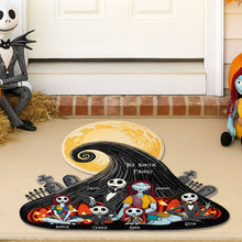 Load image into Gallery viewer, Bring Home the Spookiness - Horror Family Doormat, Personalized Gift for Every Family Member Doormat PopCulturePrints
