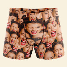 Load image into Gallery viewer, Personalized Photo Men's Boxer - Unique Gifts for Him Boxer Briefs PopCulturePrints
