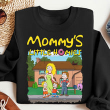 Load image into Gallery viewer, Mommy&#39;s Little Homies - Personalized Mom Shirt - Perfect Gift for Mom and Grandma Shirts PopCulturePrints
