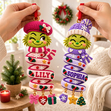 Load image into Gallery viewer, Celebrate the Season with Personalized Crochet Christmas Ornaments - Unique Gifts for Every Loved One Ornament PopCulturePrints
