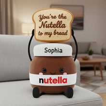 Load image into Gallery viewer, You're the Nutella to My Bread - Personalized Sweet Choco Love Couple Pillow Pillow PopCulturePrints
