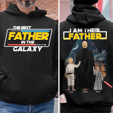 Load image into Gallery viewer, I Am Their Father - Personalized Warrior Dad Shirt - Custom Gift for Dad, Father&#39;s Day, Family Shirts PopCulturePrints

