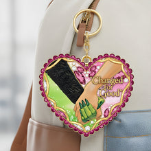 Load image into Gallery viewer, Changed For Good - Eternal Friendship Keychain | Personalized Gifts for Friends Keychains PopCulturePrints
