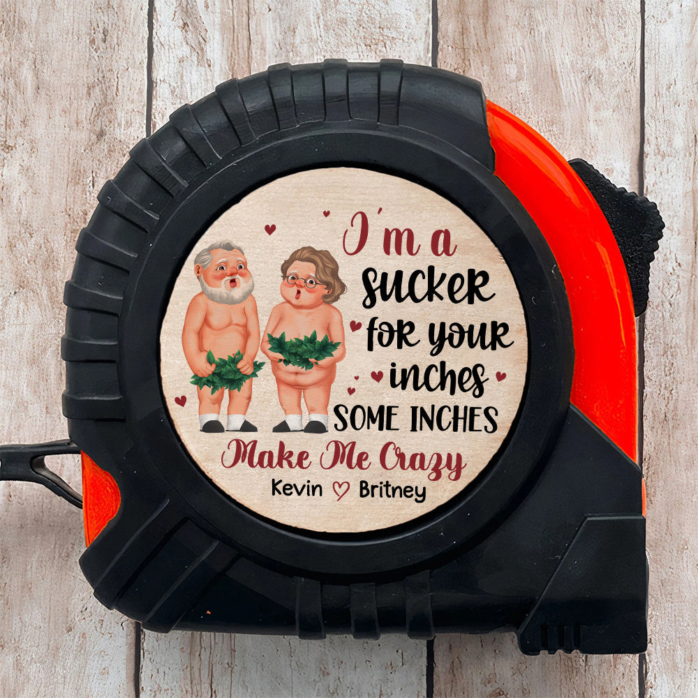 Personalized Couple's Tape Measure - Make Me Crazy Tape Measures PopCulturePrints