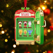 Load image into Gallery viewer, World&#39;s Coolest Grandma Christmas Ornament - Personalized Gift for Grandma Ornament PopCulturePrints
