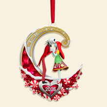 Load image into Gallery viewer, &quot;The Year I Found My Missing Piece&quot; - Personalized Acrylic Ornament - Perfect Gift for Couples &amp; Loved Ones Ornament PopCulturePrints
