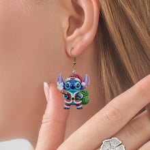 Load image into Gallery viewer, Funny Cartoon Alien Acrylic Earrings - Personalized Gifts for Smokers Earrings PopCulturePrints
