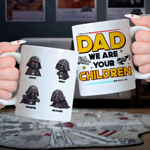 Load image into Gallery viewer, Super Dad Custom Coffee Mug for Father&#39;s Day Coffee Mug PopCulturePrints
