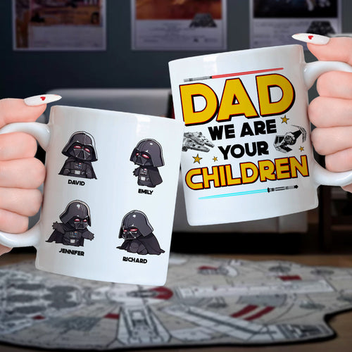 Super Dad Custom Coffee Mug for Father's Day Coffee Mug PopCulturePrints