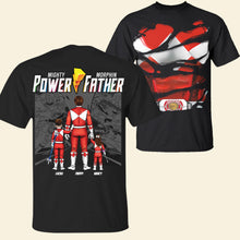 Load image into Gallery viewer, &quot;Unleash Your Power: Personalized Gifts for Dad&quot; - Custom Power Father T-Shirt for Fathers, Grandfathers, and More Shirts PopCulturePrints
