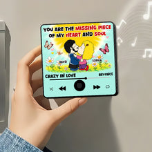 Load image into Gallery viewer, Personalized Cartoon Lover Music Fridge Magnet – Missing Piece for Couples Fridge Magnet PopCulturePrints

