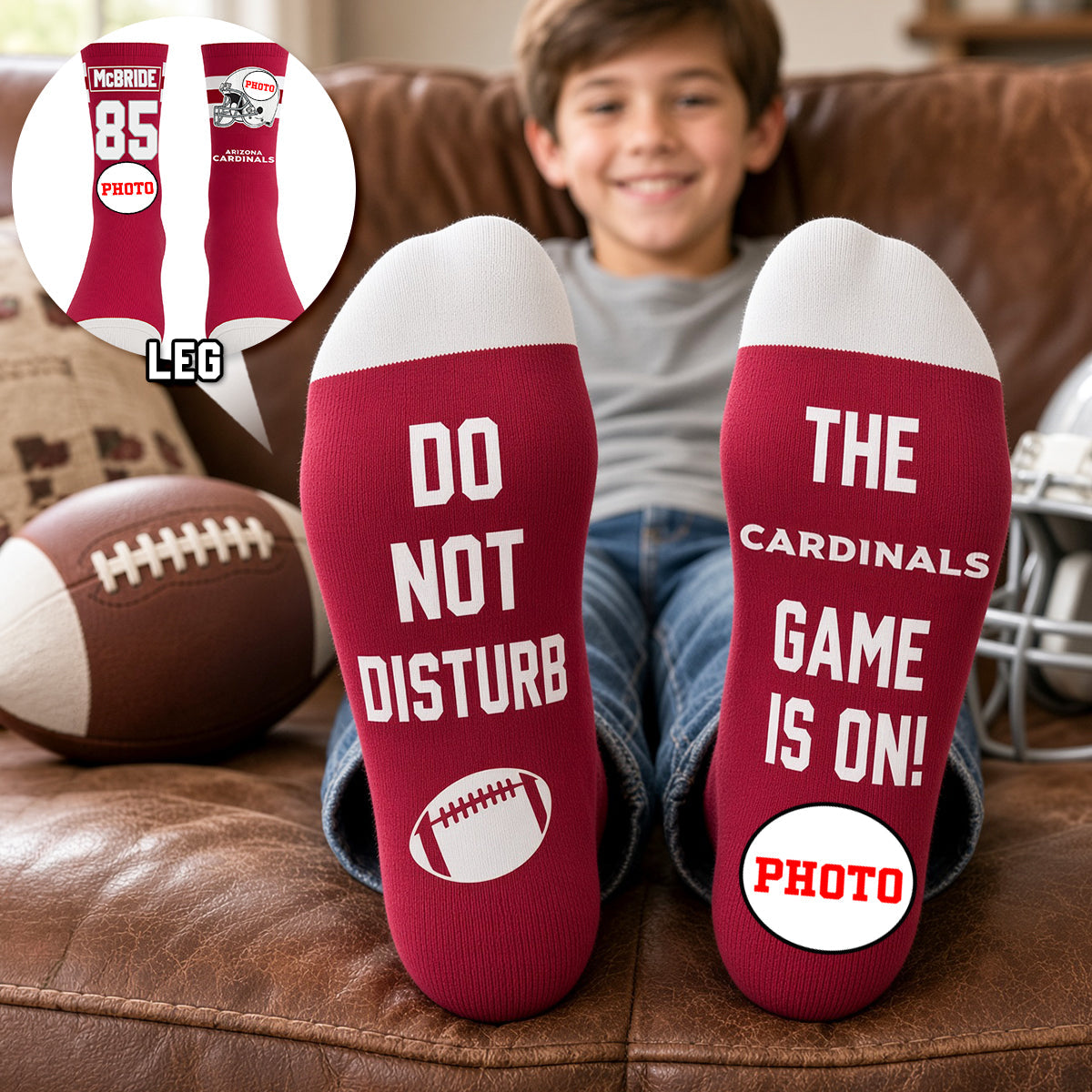 Unleash the Competitive Spirit - Custom Middle Tube Socks for Sports Lovers