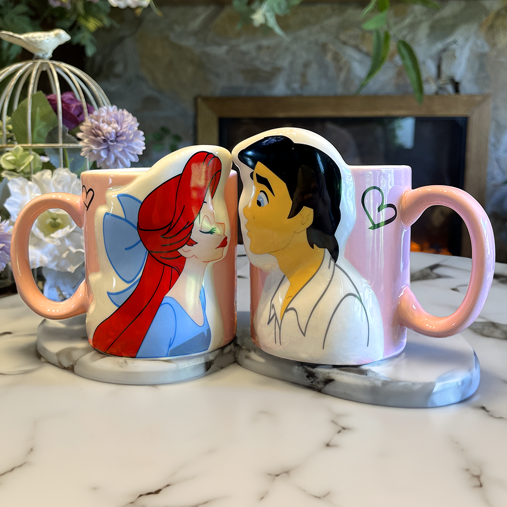 Romantic Couple Mug Set - Perfect Valentine's Day Gifts for Couples Coffee Mug PopCulturePrints