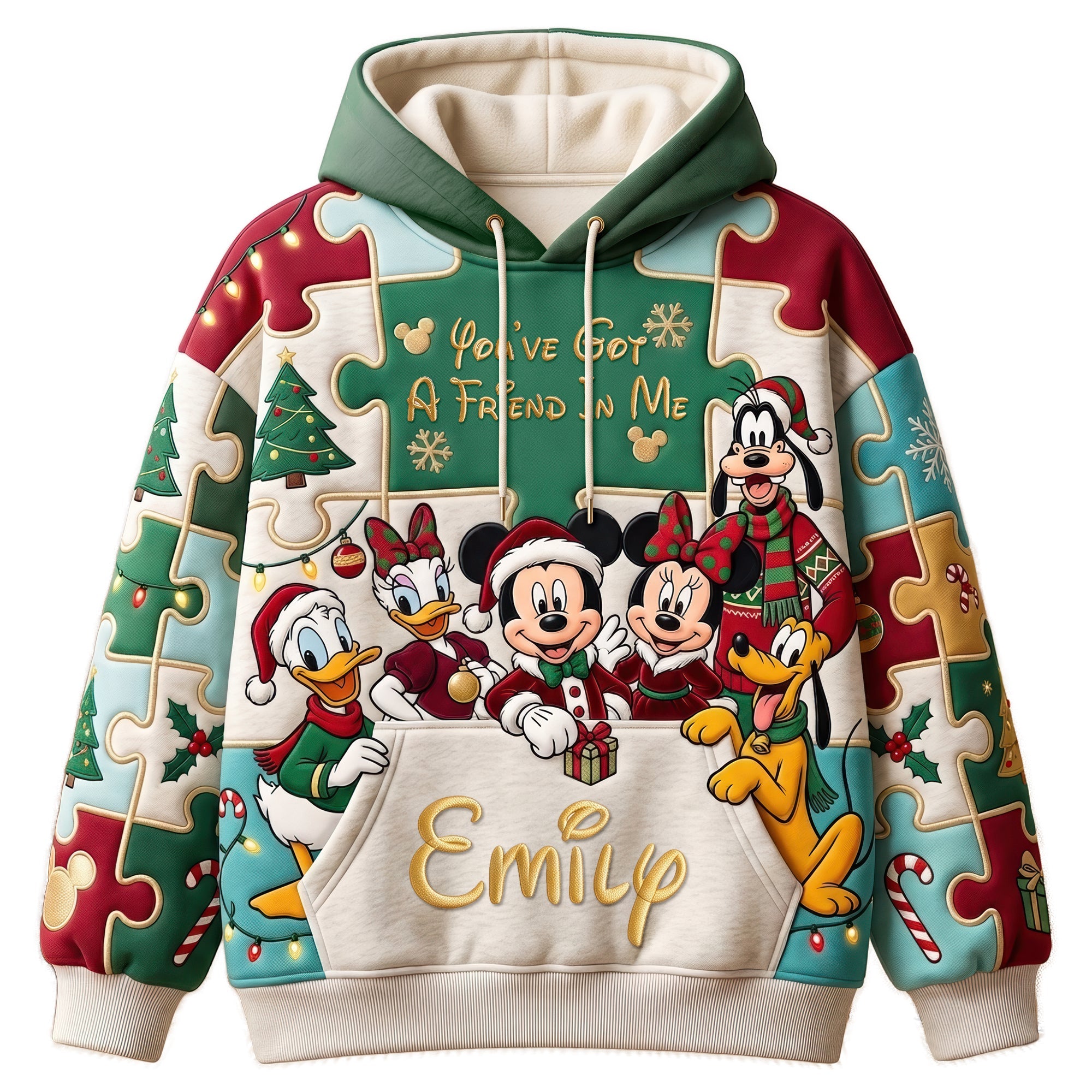 You've Got A Friend In Me: Warm Christmas 3D Shirt - Personalized Christmas Gifts AOP Products PopCulturePrints