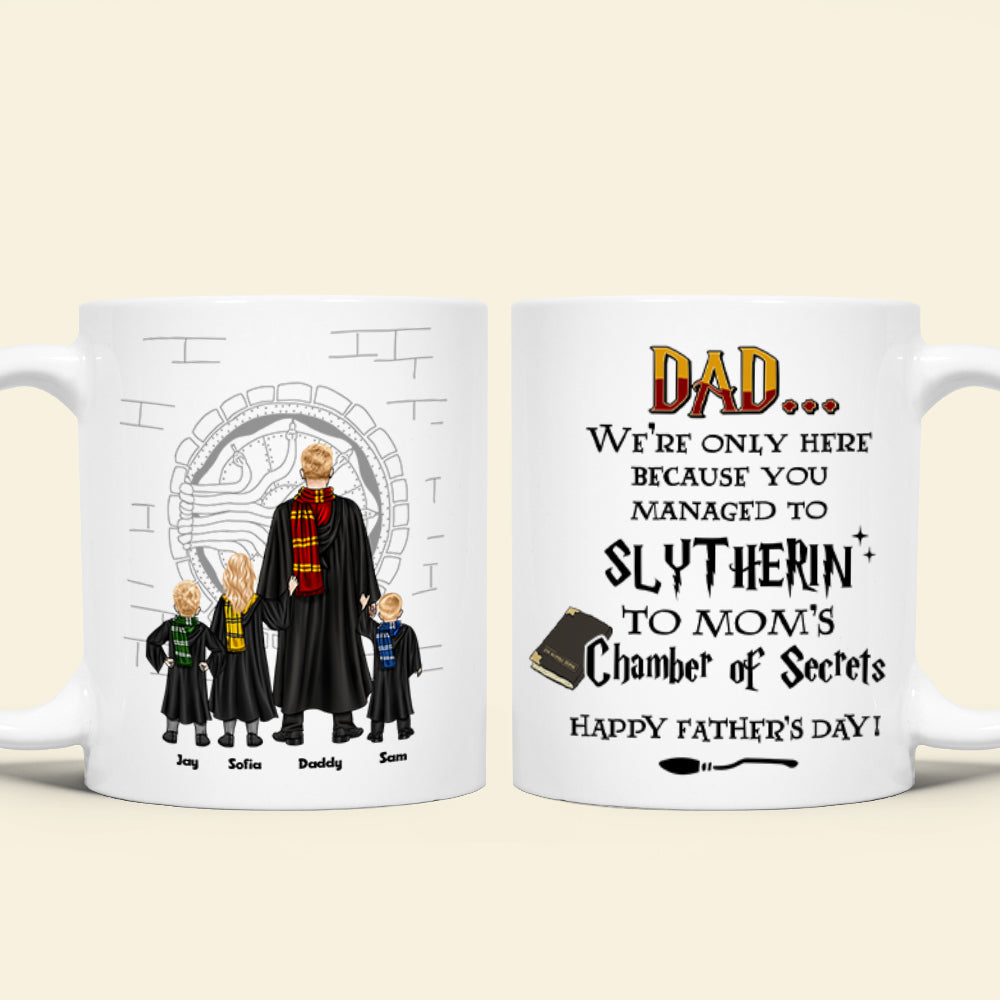 Personalized Harry Potter Themed Father's Day Mug