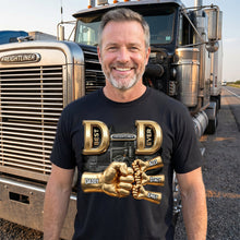 Load image into Gallery viewer, Best Dad Ever Trucker Shirt - Personalized Gift for Dads, Grandpas &amp; More Shirts PopCulturePrints
