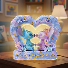 Load image into Gallery viewer, I'm Yours, No Returns Or Refunds - Personalized Custom Acrylic Light Box for Couples Light Box PopCulturePrints
