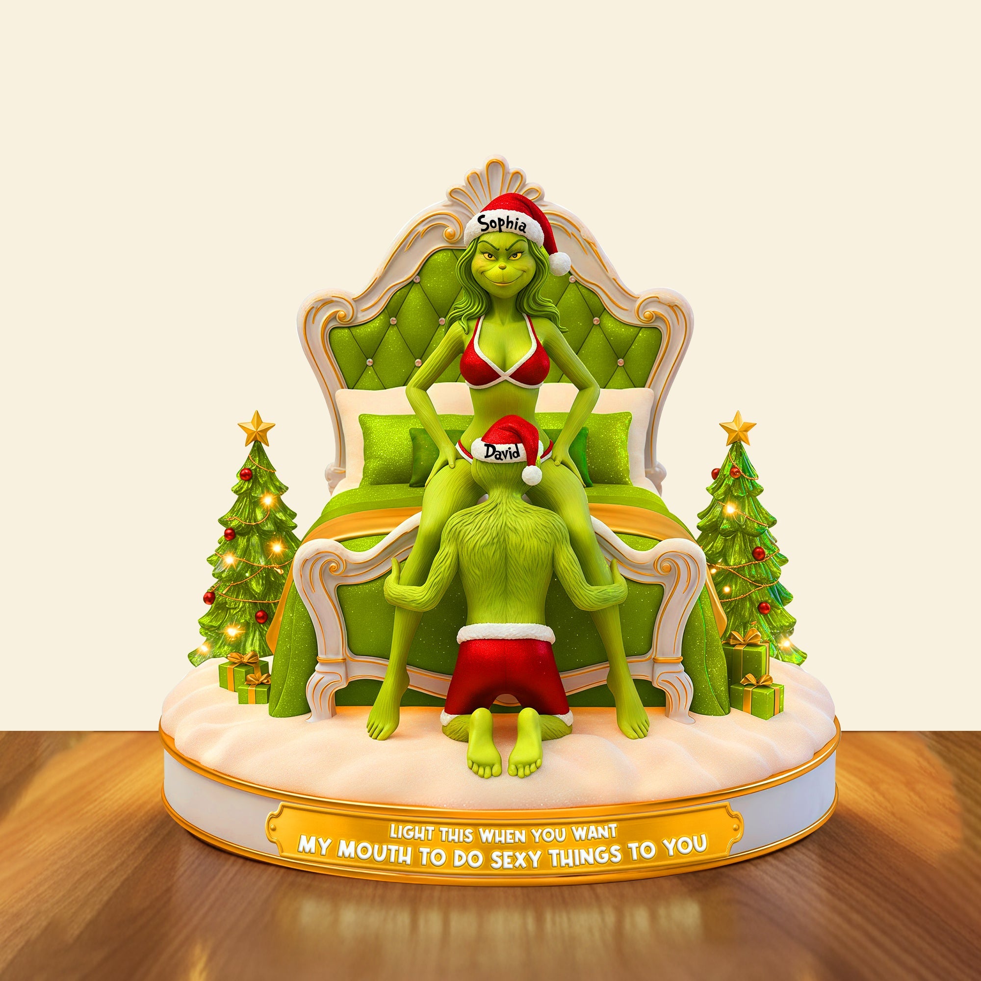 Light Up Your Love: Cheeky Couple Personalized Light Box - Custom Gift for Couples, Anniversaries, and Fun Occasions Light Box PopCulturePrints