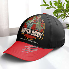 Load image into Gallery viewer, Personalized Raptor Daddy Cap - Custom Father&#39;s Day Gift
