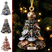Load image into Gallery viewer, Celebrate the Universe: Cosmic Christmas Tree Ornament - Personalized Gift for Sci-Fi Lovers
