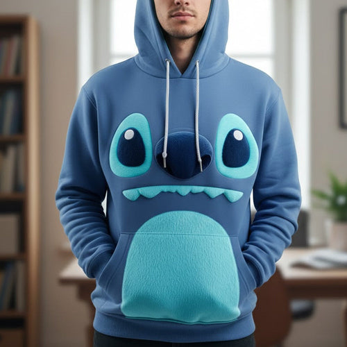 Transform into Fun with Our Fantasy Costume Style Hoodie - Personalized Gifts AOP Products PopCulturePrints