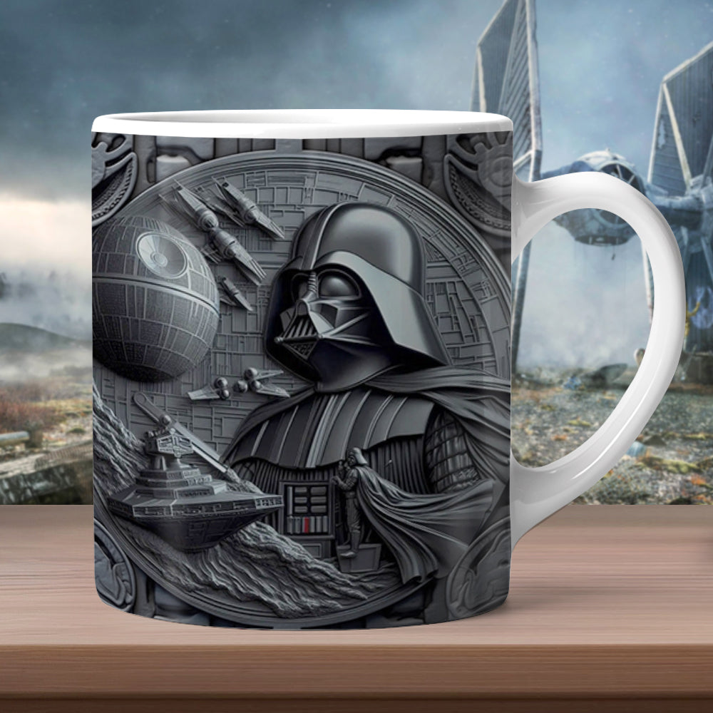 Personalized Star Wars Fan Coffee Mug - Galactic Stormtroopers Design