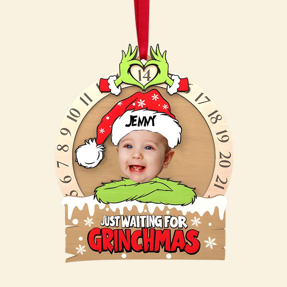 Personalized Christmas Ornament for Grandma - Minnie Mouse Design Ornament PopCulturePrints
