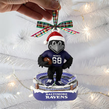 Load image into Gallery viewer, Celebrate Football Spirit with this Personalized Stadium Christmas Ornament - A Unique Gift for Football Enthusiasts! Ornament PopCulturePrints
