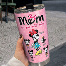 Load image into Gallery viewer, Customizable Tumbler for Moms - Mini Mice Theme Tumbler Cup PopCulturePrints
