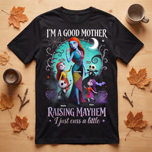 Load image into Gallery viewer, I'm a Good Mother, Raising Mayhem - Personalized 2D Shirt for Moms, Unique Halloween Gifts
