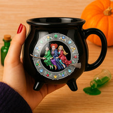 Load image into Gallery viewer, “Brew Up Enchantment” – Personalized Enchanting Witches Cauldron Mug - Custom Gifts for Witch Lovers Cauldron Mug PopCulturePrints

