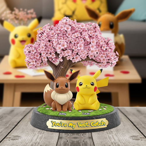 You're My Best Catch - Personalized Couple Plaque Shaped Plaques PopCulturePrints