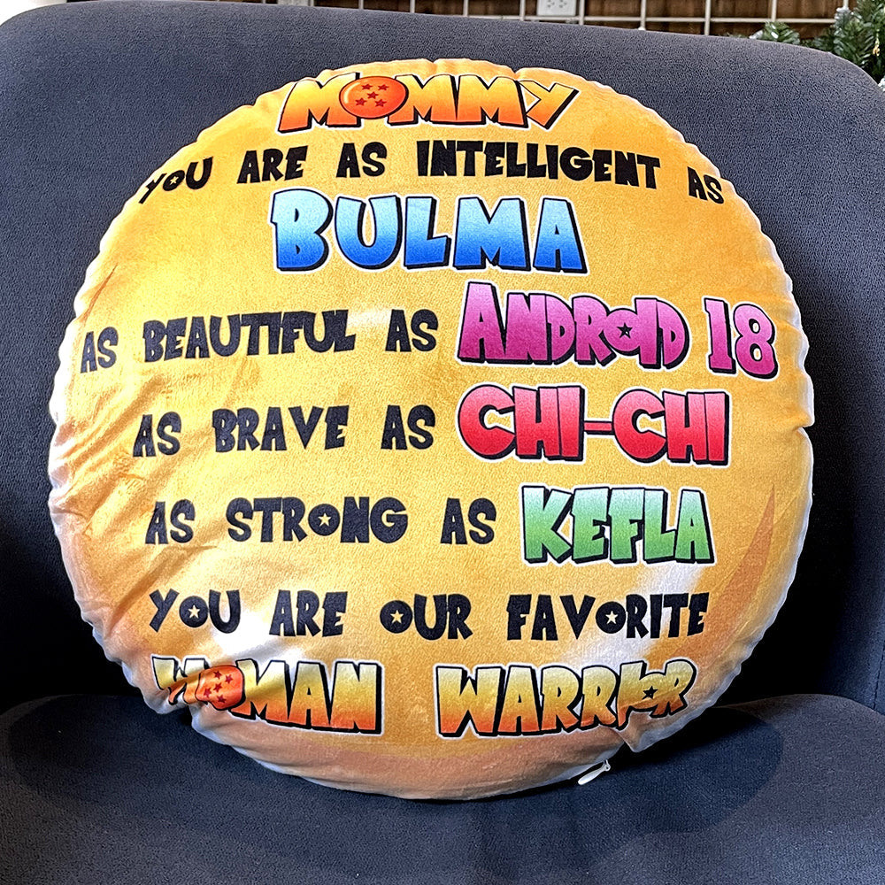 Custom Anime Family Pillow - Mother's Day Gift Pillow PopCulturePrints