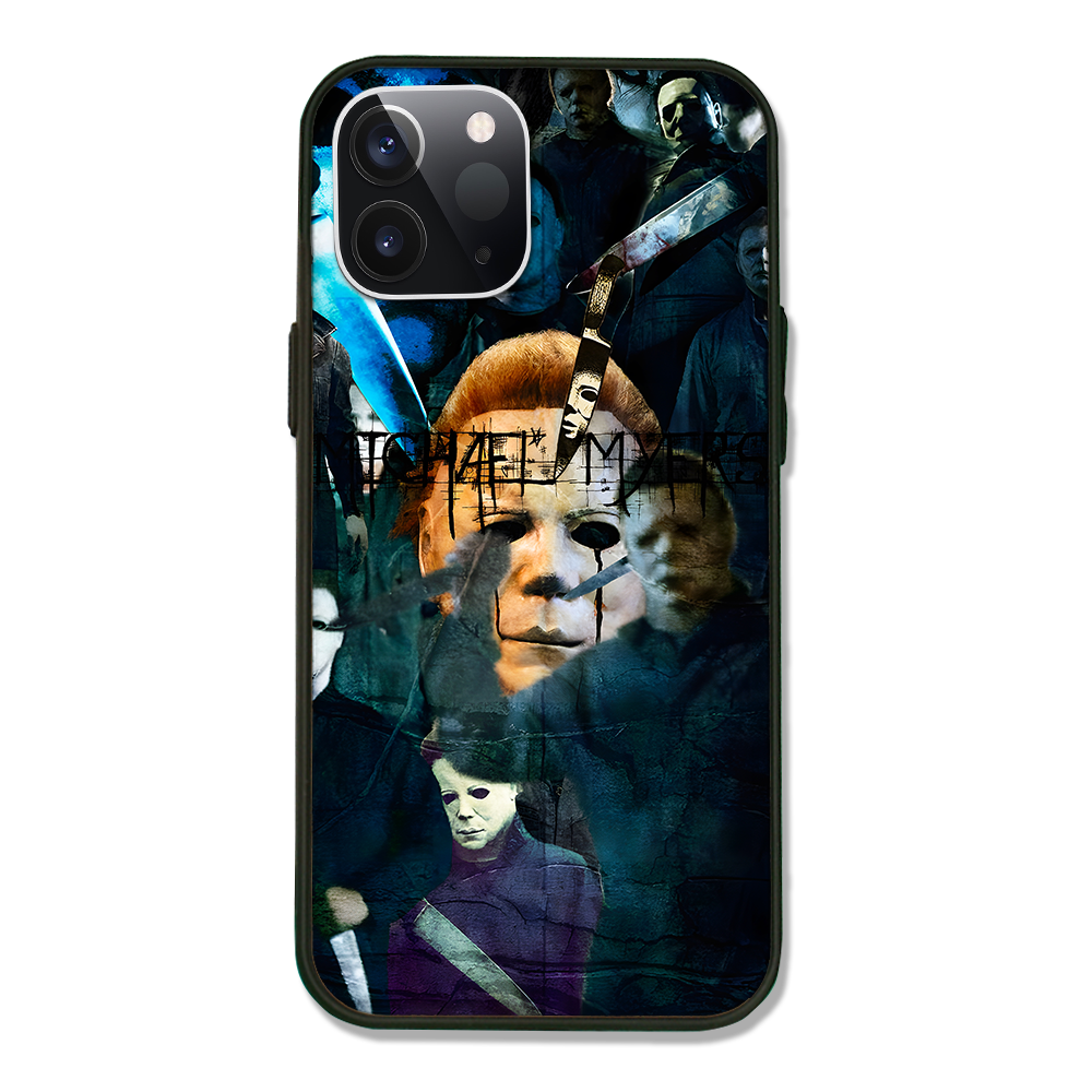 Custom Halloween Horror Movie Theme Phone Case - Personalized Gift for Horror Fans