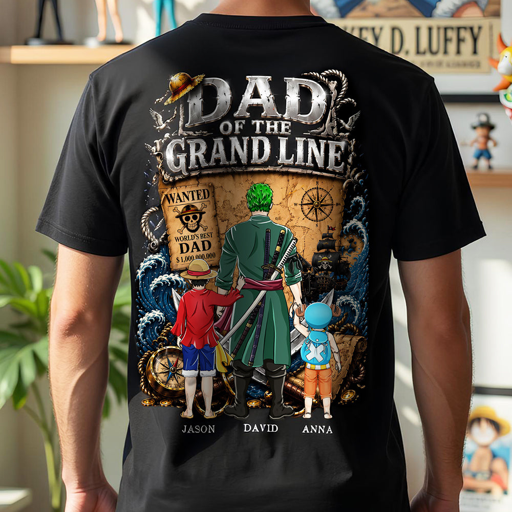 “Celebrate Your Adventure” - Anime Adventure Shirt - Personalized Gift for Dad, Perfect for Father's Day Shirts PopCulturePrints