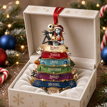 Load image into Gallery viewer, “Celebrate Family Bonds with a Touch of Magic” - Lovely Family Frosted Seaglass Ornament - Personalized Christmas Gift for Everyone
