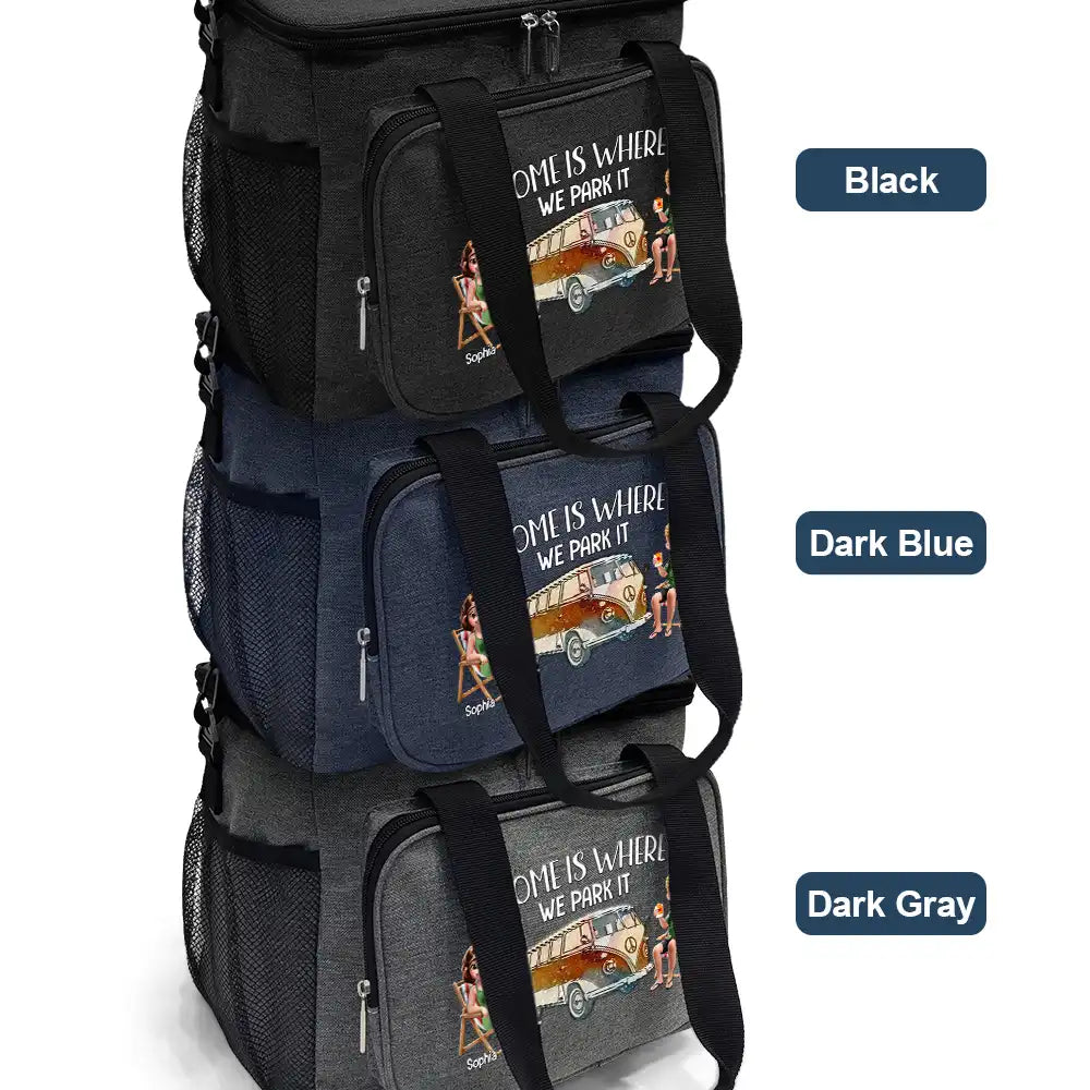 Camping Partners For Life - Personalized Lunch Bag for Couples Lunch Bag, Cooling Tote PopCulturePrints