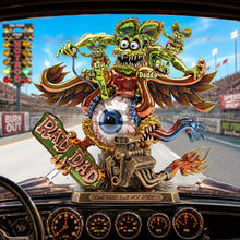 Load image into Gallery viewer, “Cool DADS Built HOT RODS” - Personalized Cool Rad Dad Acrylic Plaque - Unique Gift for Dad and Grandpa Shaped Plaques PopCulturePrints
